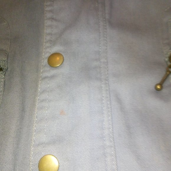 Ali & Kris Convertible Cropped Gray Jacket Sz L - Picture 12 of 15